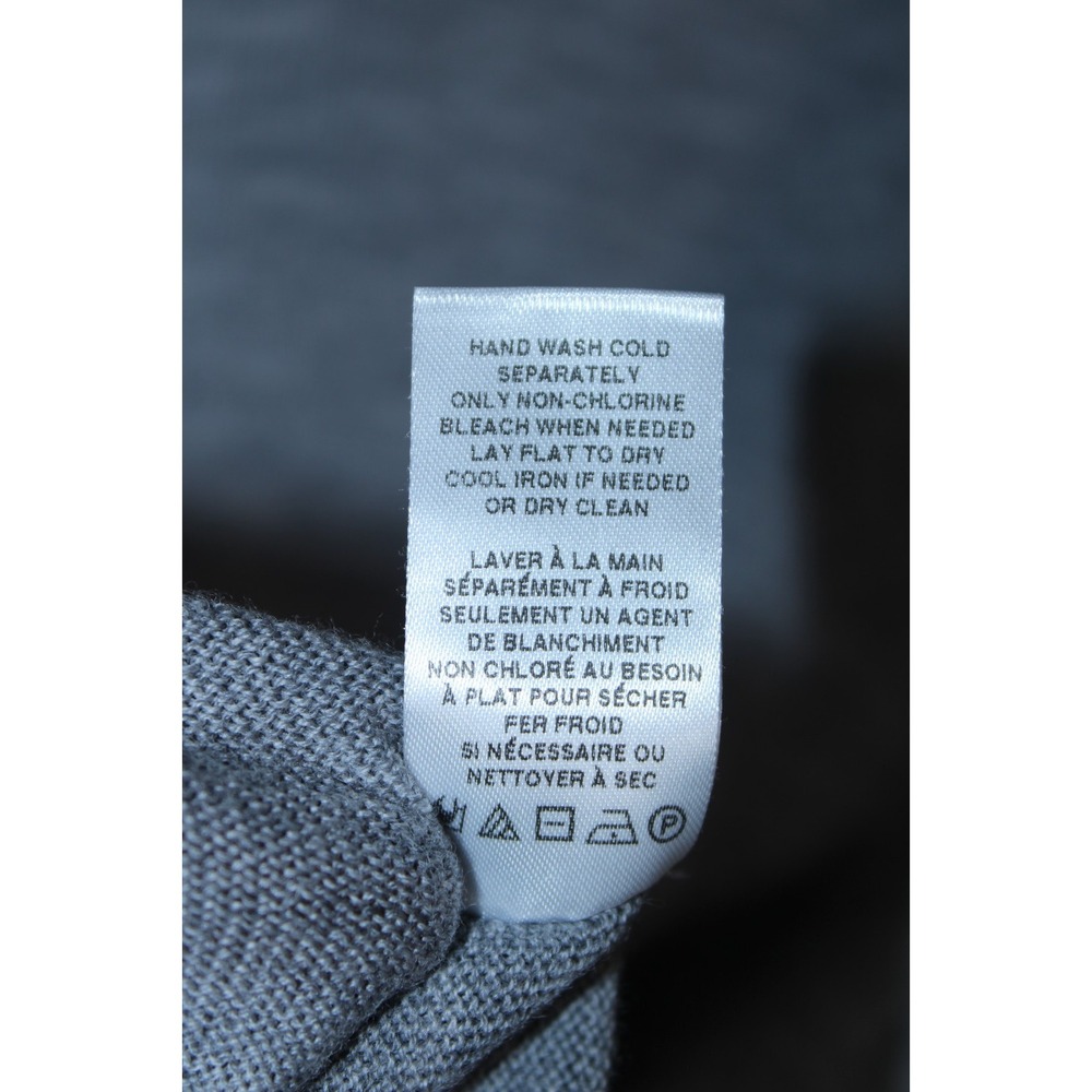 Raffi Men's Large Gray Mock Neck Soft Knit Sweater - Picture 6 of 10
